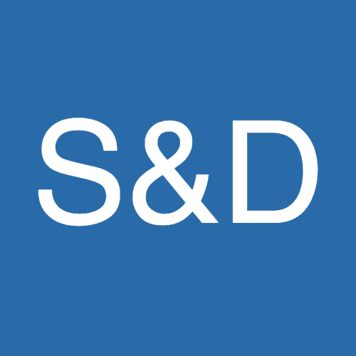 Here's an alt tag for the image: S&D logo